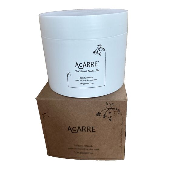 Acarre Beauty Refresh Multi-Use Bioactive Clay Mask Powder Purifying 7 oz/200 gr - Picture 5 of 5